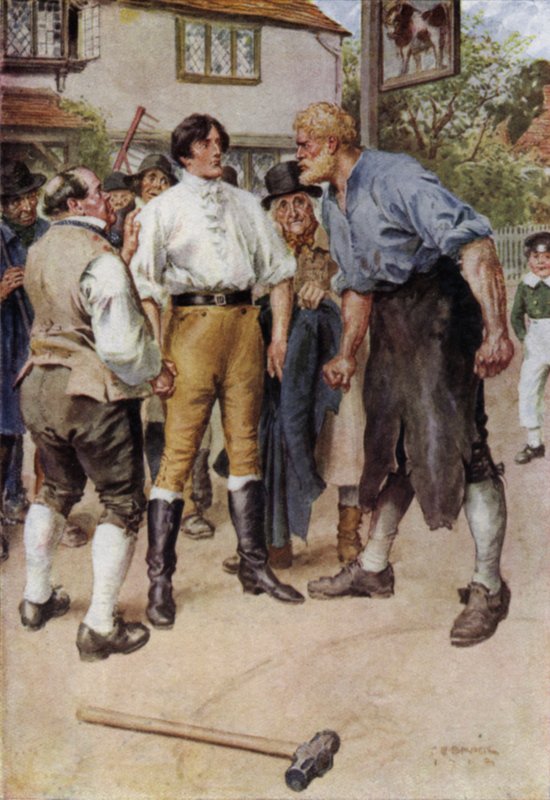 Illustration for The Broad Highway a Romance of Kent by Charles Edmund Brock