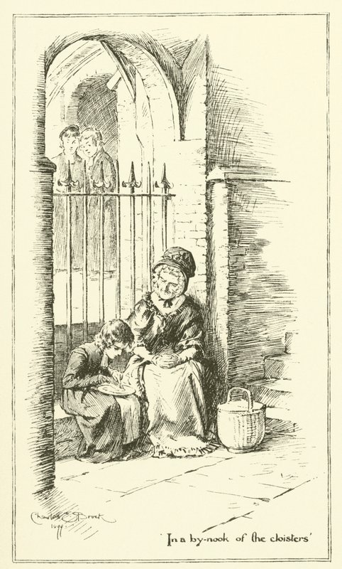 Illustration for The Essays of Elia by Charles Lamb by Charles Edmund Brock