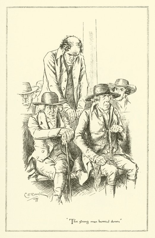Illustration for The Essays of Elia by Charles Lamb by Charles Edmund Brock