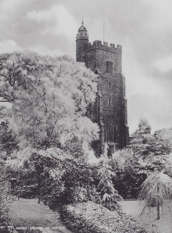 Sevenoaks: Parish Church in Winter by Charles Essenhigh Corke