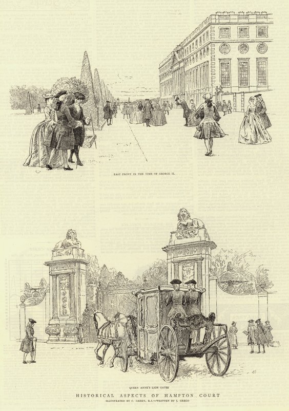 Historical Aspects of Hampton Court by Charles Green