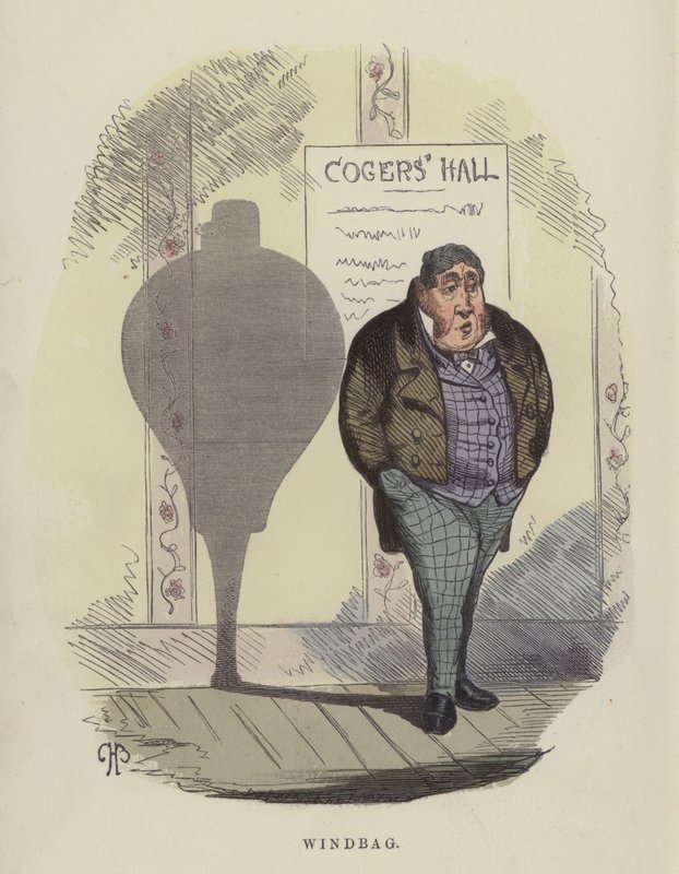Windbag by Charles Henry Bennett