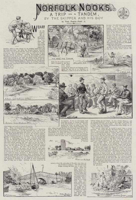 Norfolk Nooks by Charles J. (after) Staniland