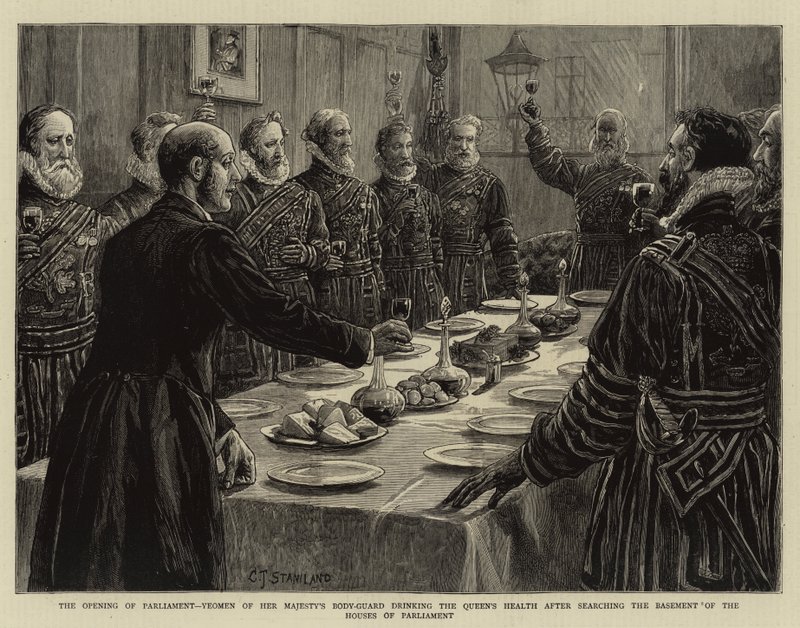 The Opening of Parliament, Yeomen of Her Majesty