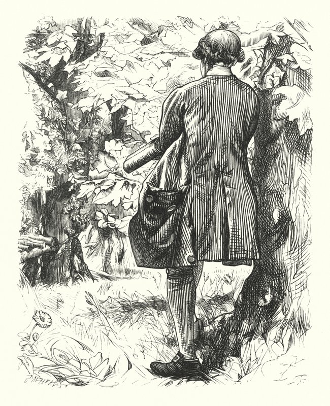 Contentment (engraving) by Charles Keene