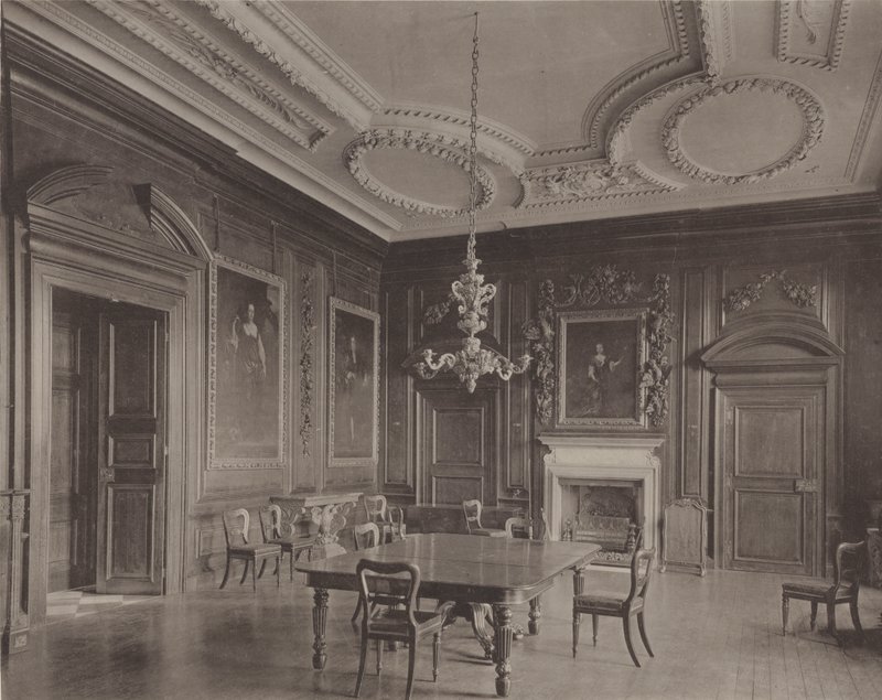 Belton House, Grantham, the Dining Room by Charles Latham