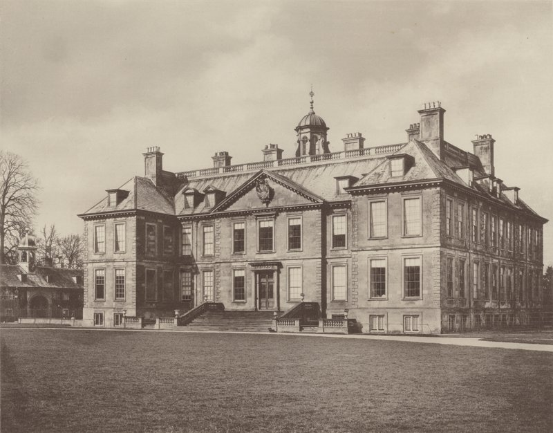 Belton House, Grantham, the Entrance Front by Charles Latham