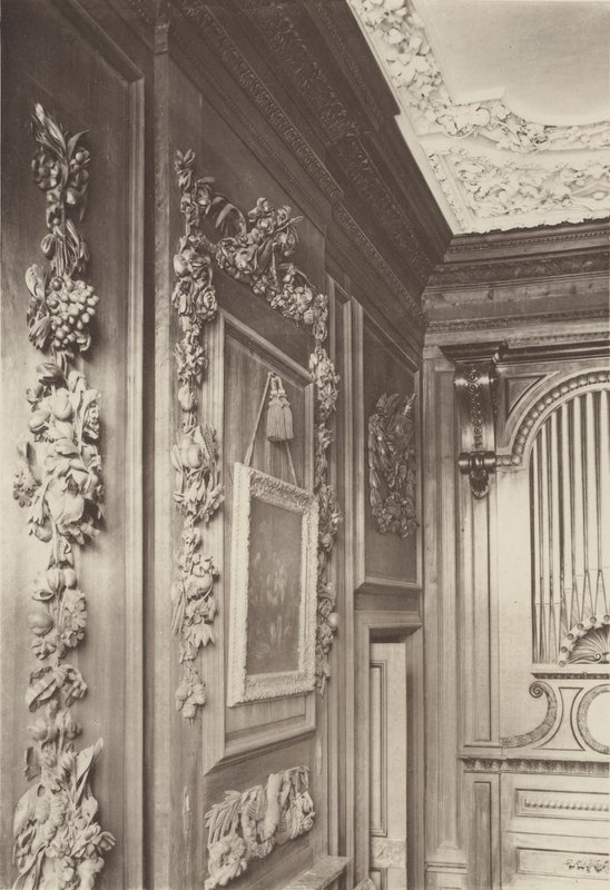 Belton House, Part of the Organ Gallery by Charles Latham