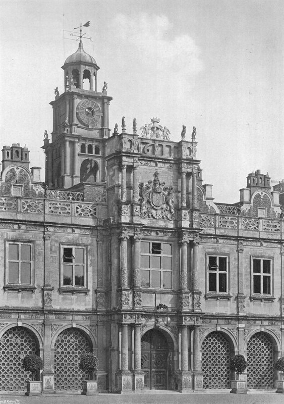 Clock Turret and South Entrance by Charles Latham