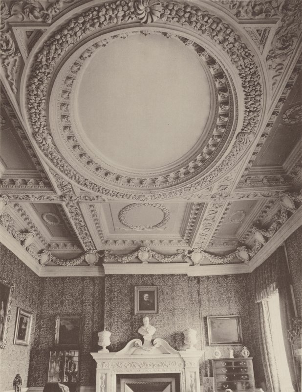 Coleshill, Berkshire, Interior of Saloon by Charles Latham