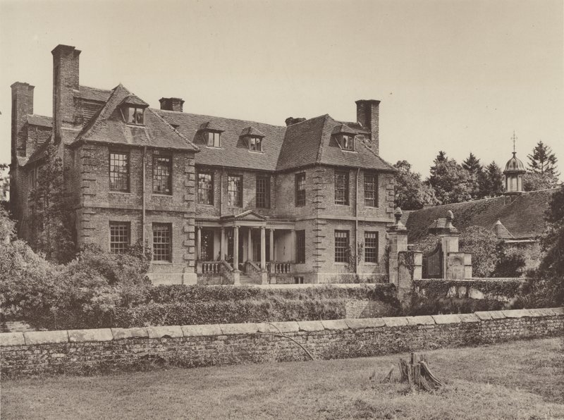 Groombridge Place, Sussex, the West Front by Charles Latham