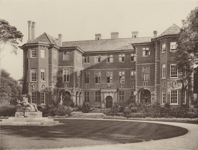 Ham House, Petersham, the Entrance Front by Charles Latham