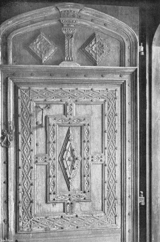 The Carved Oak Doorway by Charles Latham