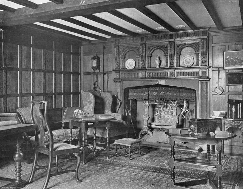 The Entrance Chamber of the House of the Chaloners by Charles Latham