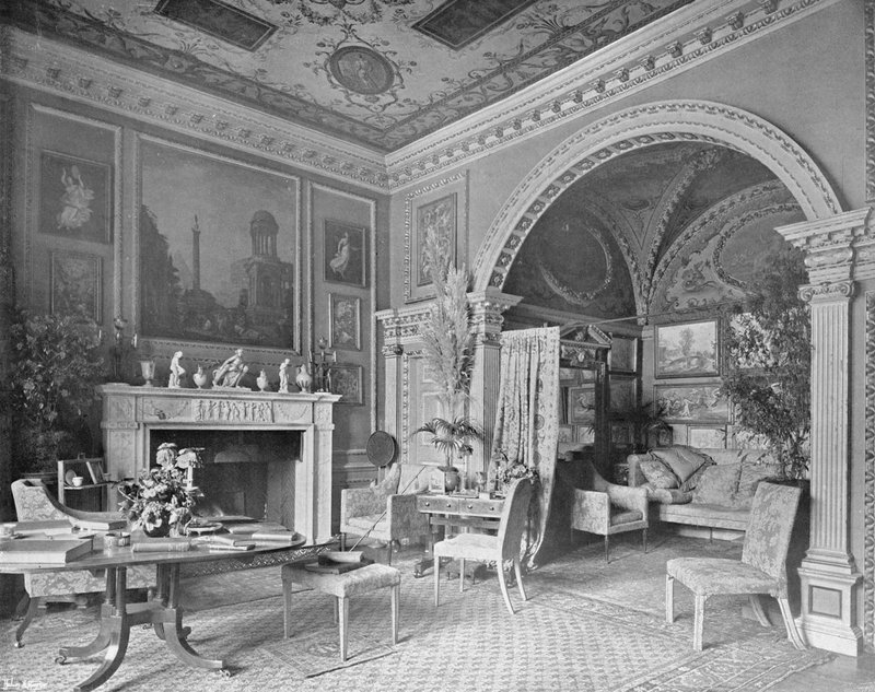 The Painted or Italian Room by Charles Latham