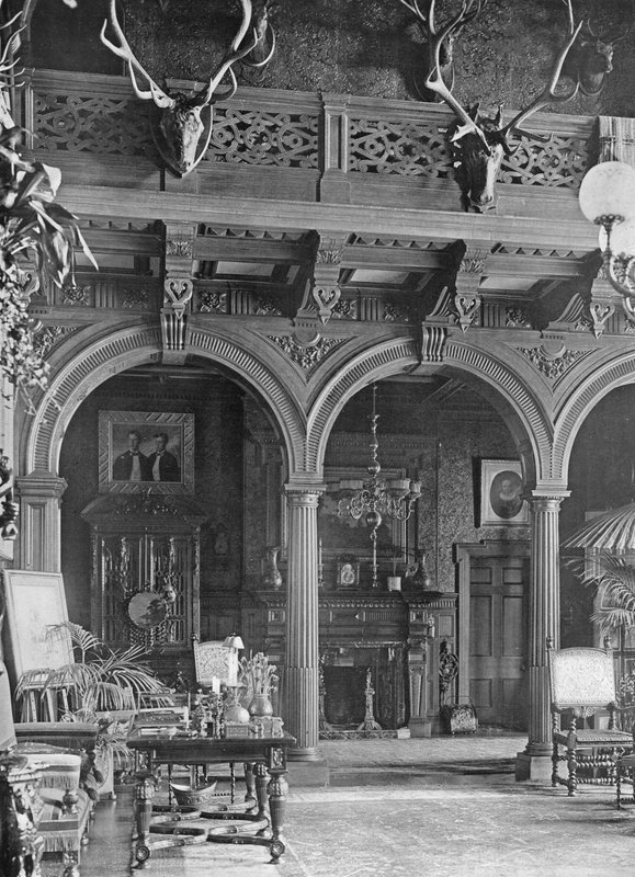 The Screen in the Saloon by Charles Latham