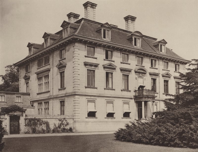 Thorpe Hall, Peterborough, the South Front by Charles Latham