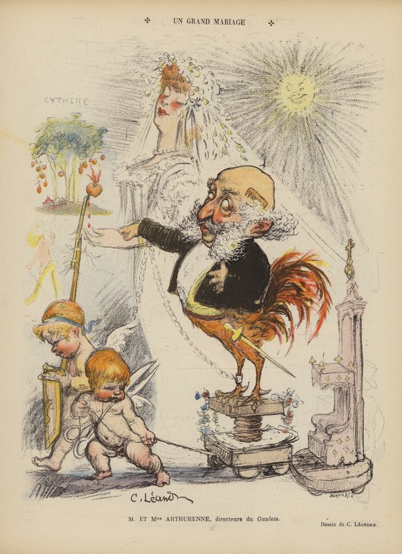A grand marriage by Charles Leandre