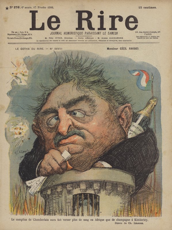 Illustration for Le Rire by Charles Leandre