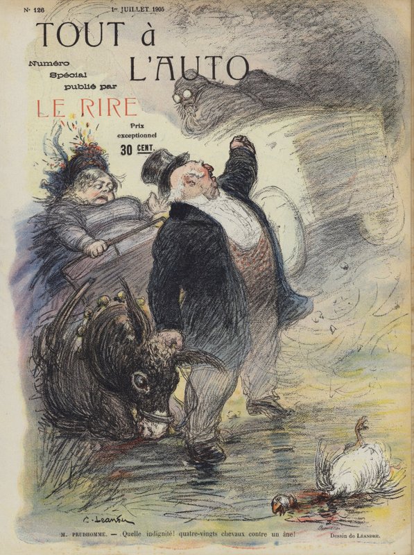 Illustration for Le Rire by Charles Leandre