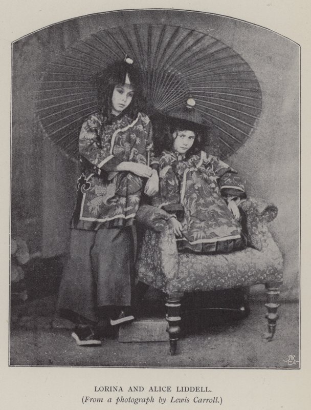 Lorina and Alice Liddell by Charles Lutwidge Dodgson