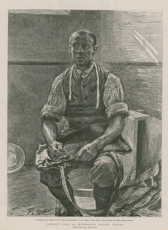 Convict Life at Wormwood Scrubs Prison by Charles Paul Renouard