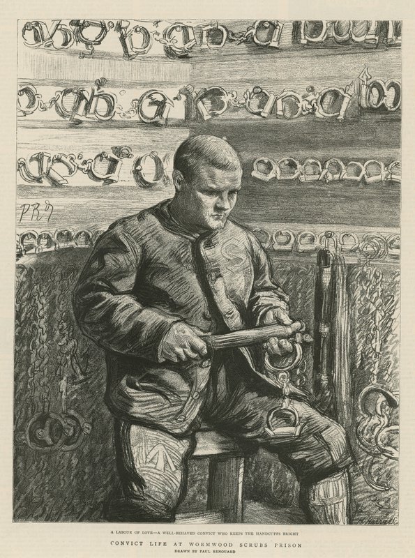 Convict life in Wormwood Scrubs Prison by Charles Paul Renouard