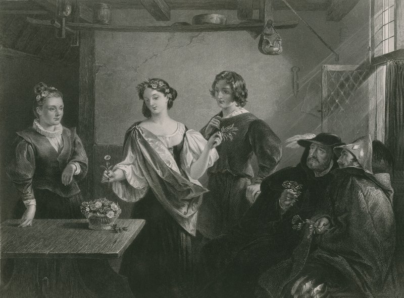 Florizel and Perdita, The Winter