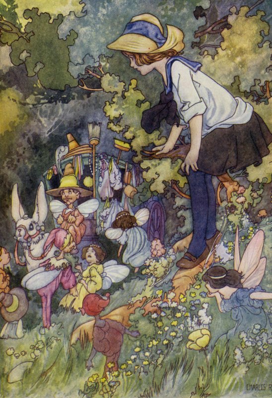 A Peep into the Land of Fairy Tales by Charles Robinson