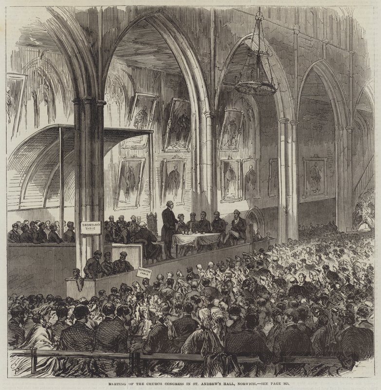 Meeting of the Church Congress in St Andrew