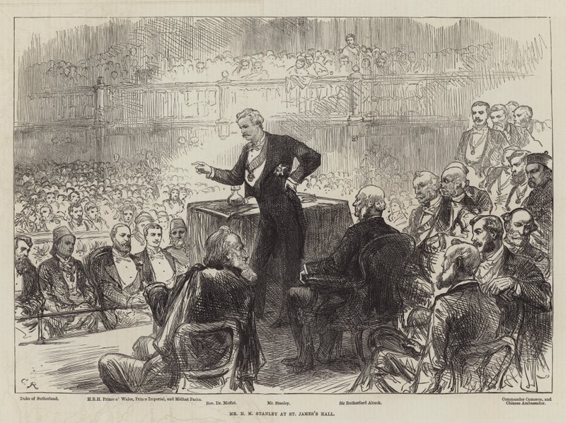 Mr H M Stanley at St James