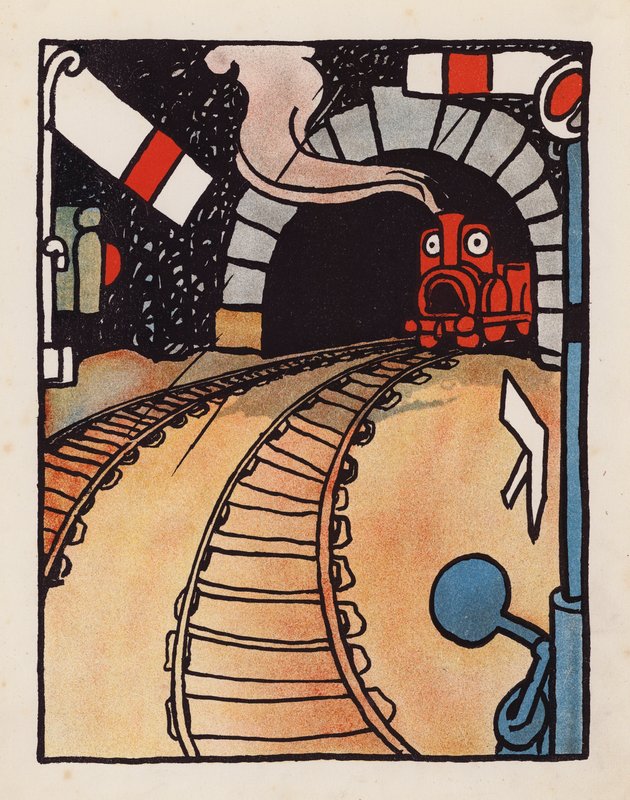 Nonsense: Engine Afraid to Come Out in the Rain by Charles Robinson