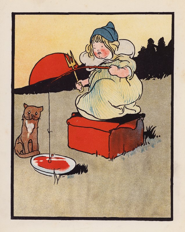 Nonsense: Infant Fishing in a Dish by Charles Robinson
