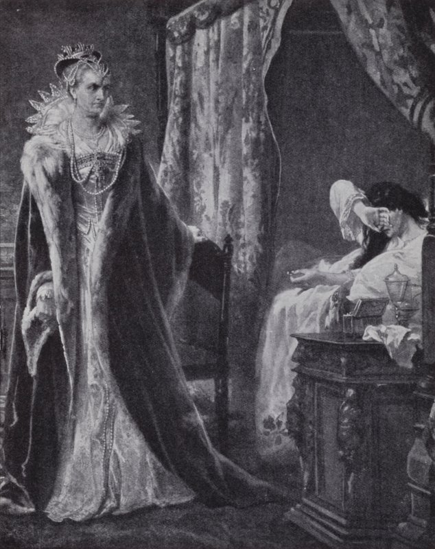 Countess of Nottingham returning the Earl of Essex