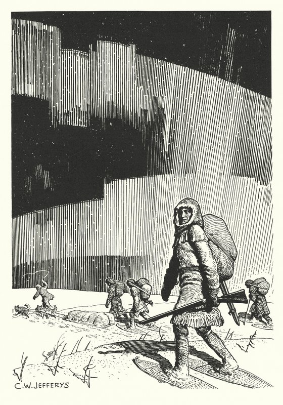 Samuel Hearne on his Journey to the Coppermine by Charles William (after) Jefferys
