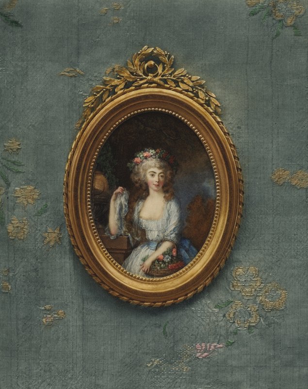Portrait of Princess Louise of Hesse-Darmstadt by Cornelius Hoyer