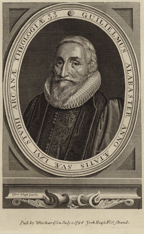 Portrait of William Alabaster by Cornelius Janssen van Ceulen