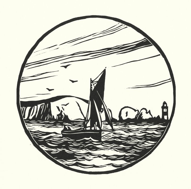 Fishing Boats and Barges: Itchen Ferry Boat by Cyril A. Wilkinson