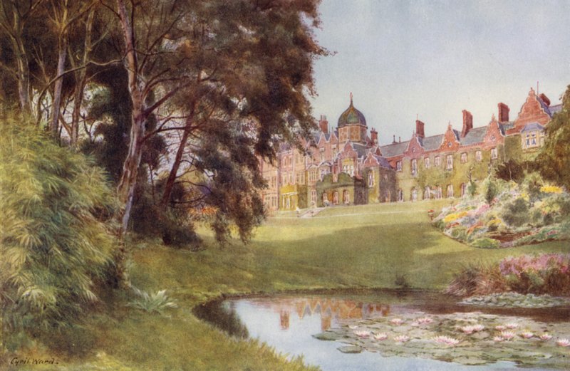 A Corner of the Lake, Sandringham by Cyril Ward
