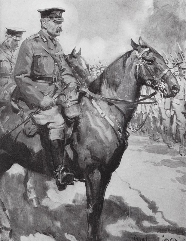 Lord Kitchener Inspecting Part of Kitchener