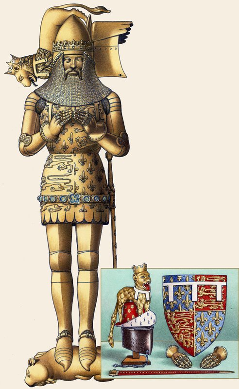 Edward The Black Prince (1330-76) by Dan Escott