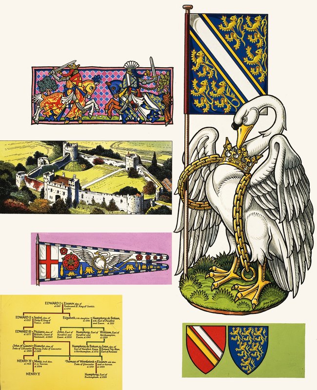 The Swan of the De Bohuns (Coat of Arms) by Dan Escott