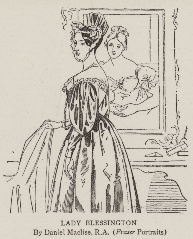 Lady Blessington by Daniel Maclise