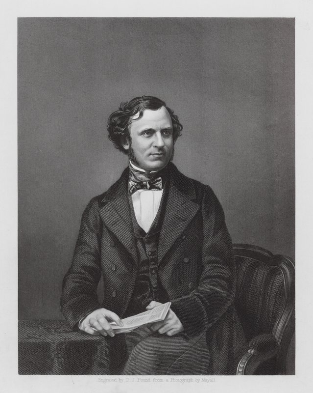 Edward Henry Stanley, Lord Stanley, British Politician by Daniel John. Pound