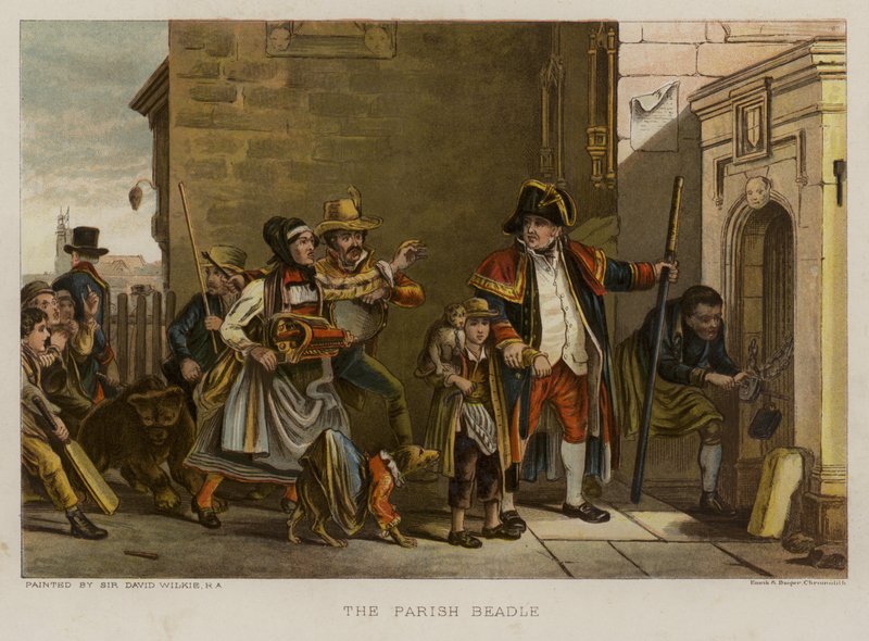 The Parish Beadle by David Wilkie
