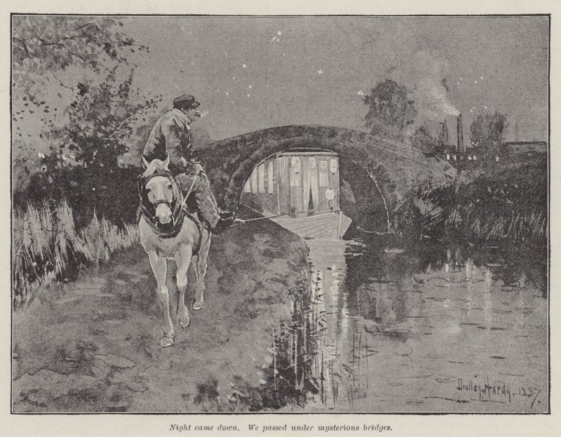The Strange Adventures of a House-Boat, by William Black by David Hardy
