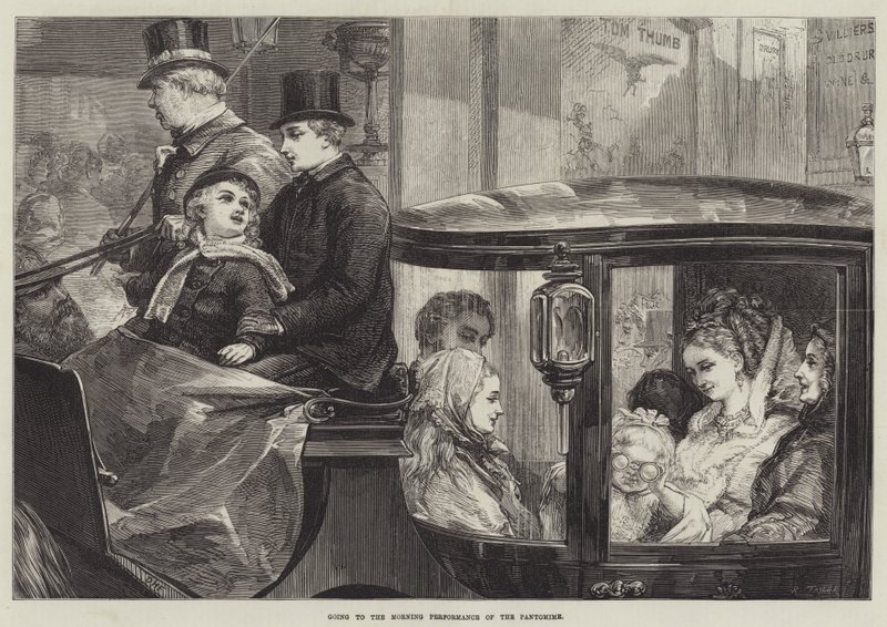 Going to the Morning Performance of the Pantomime by David Henry Friston