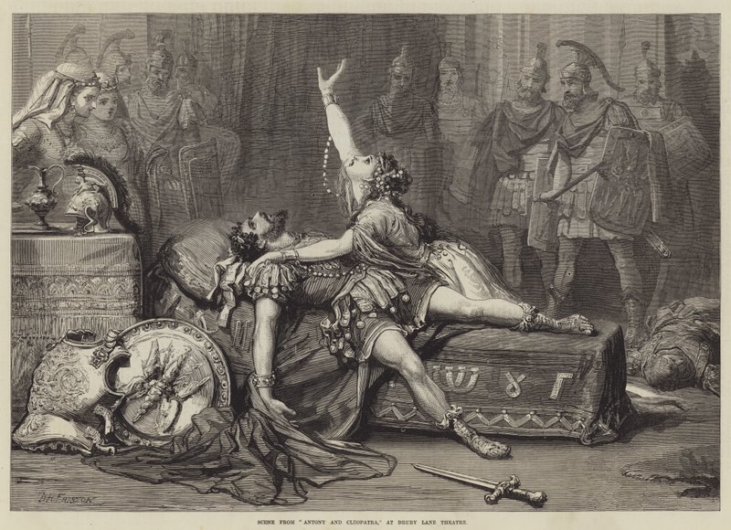 Scene from Antony and Cleopatra, at Drury Lane Theatre by David Henry Friston