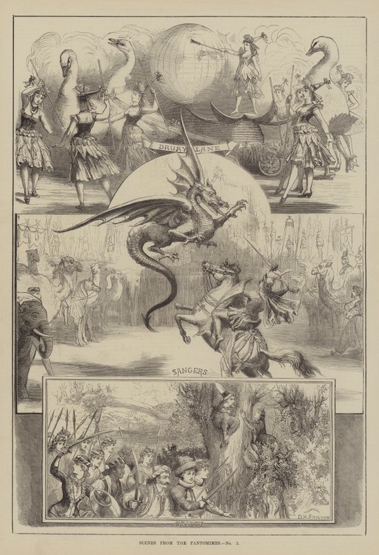 Scenes from the Pantomimes by David Henry Friston