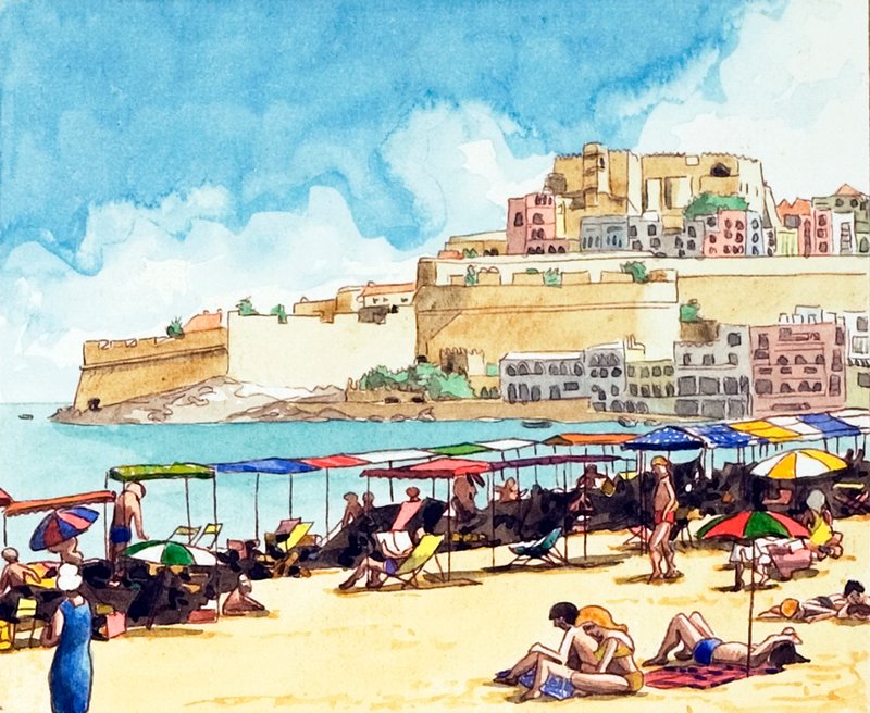 Costa Brava, Spain by David Nicolle